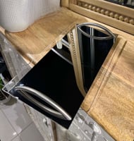 صينية اكريلك بقاعدة مرايا