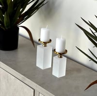 حامل شمع ثلجي