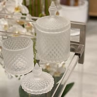 علبة زجاج انيقة