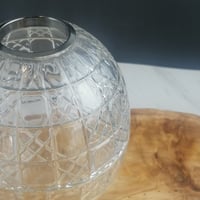 علبة مناديل زجاج