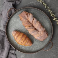 صحن تقديم حديد