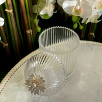 علبة زجاج انيقة