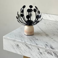 حامل شمع بقاعدة رخام