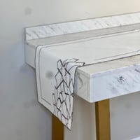 مفرش فاخر مبارك عليكم الشهر