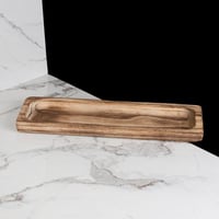 صينية تقديم خشب طبيعي