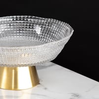 تقديمة زجاجية