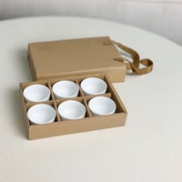 طقم فناجيل 6 حبات