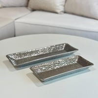 تقديمة سيراميك فضي