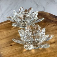 حامل شمع كريستال