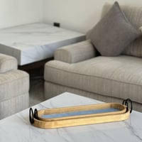 صينية تقديم خشبية