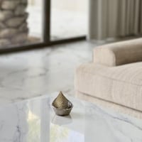 تقديمة سيراميك فضي