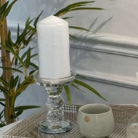 حامل شمع كريستال