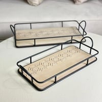 صينية تقديم خشبية