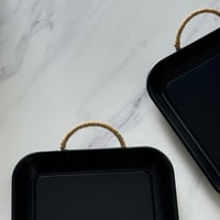 صينية تقديم معدن