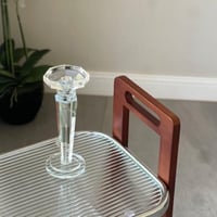 حامل شمع كريستال