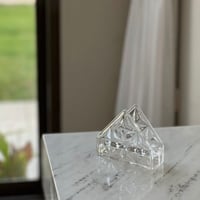 حامل مناديل كرستال