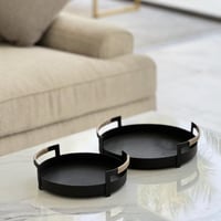 صينية تقديم معدن