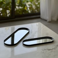 تقديمة معدن بطبقة مرايا