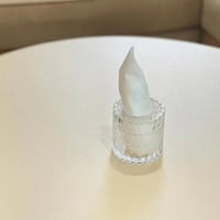 علبة مناديل زجاج