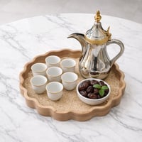 صينية تقديم خشبية