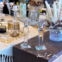 حامل شمع كريستال