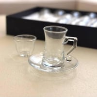 طقم بيالات زجاج