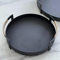 صينية تقديم معدن