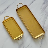 صينية تقديم معدن