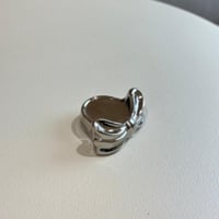 حامل شمع سيراميك فضي