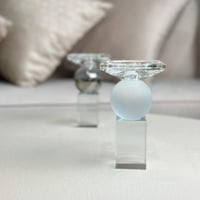 حامل شمع كرستال