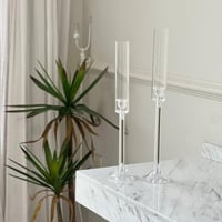 حامل شمع اكريلك