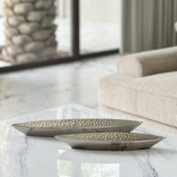 تقديمة سيراميك فضي