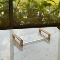 تقديمة اكريلك بمقبض ترافنتينو