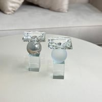 حامل شمع كرستال