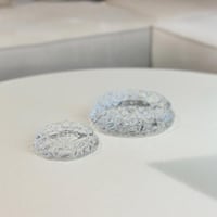 صحن تقديم زجاج