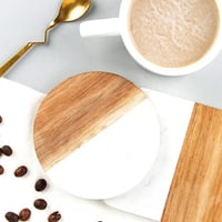 قاعدة مميزة - خشب +رخام