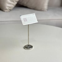 حامل كروت معدن