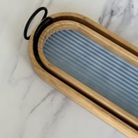 صينية تقديم خشبية