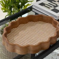 صينية تقديم خشبية