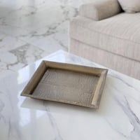 صينية تقديم معدن