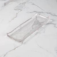 صحن تقديم زجاج