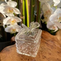 علبة زجاج انيقة