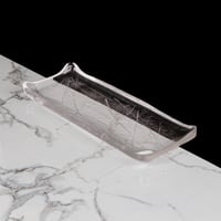 صحن تقديم زجاج