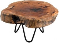 ستاند تقديم خشب طبيعي