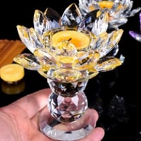 حامل شمع كريستال