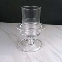 حامل شمع زجاج