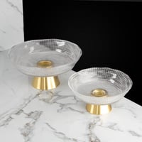 تقديمة زجاجية