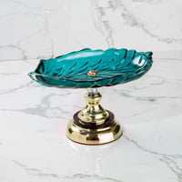 تقديمة زجاجيه انيقه