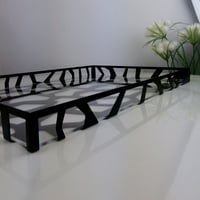 صينية تقديم بطبقة اكريليك شفاف