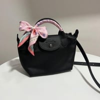 شنطة لونق شامب - تسليم فوري - Black Longchamp + fr...